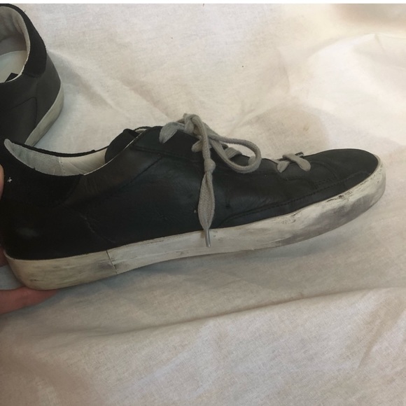 Golden Goose GGDB Superstar Black Limited Edition Norstrom Exclusive Sneakers 39 - Picture 2 of 10